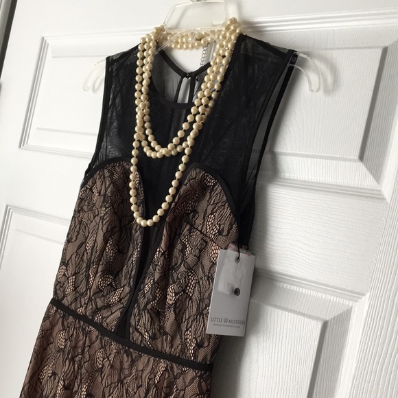 NWT • ASOS LITTLE MISTRESS Sleeveless Lace Maxi - Picture 12 of 14